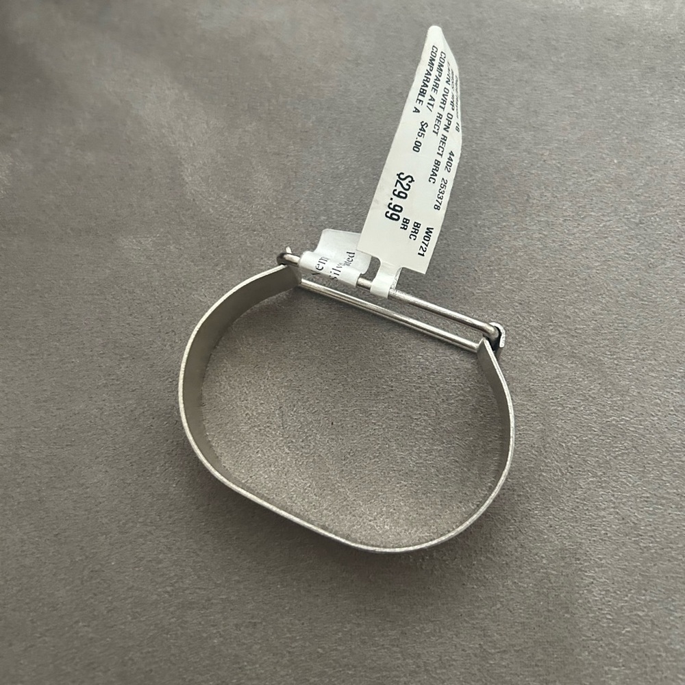 Silver bracelet